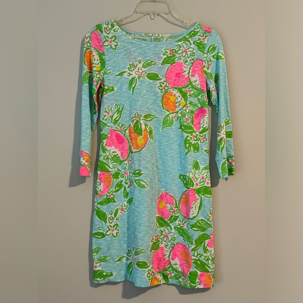 Lilly Pulitzer 3/4 Sleeve Dress #693 Lima,Peru March 2016 Style:24074 PO: 045006